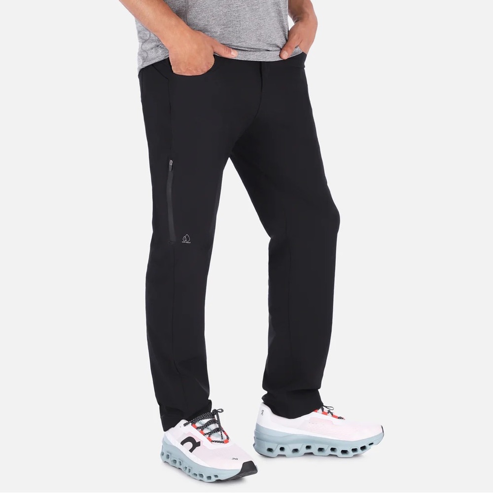 Apricoat‎ Men's Adventure Pants In Black Size 40Water Resistant Stain Repellent